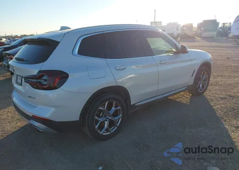 2023 BMW X3 Sdrive30I from USA, damaged, VIN 5UX43DP04P9P89456